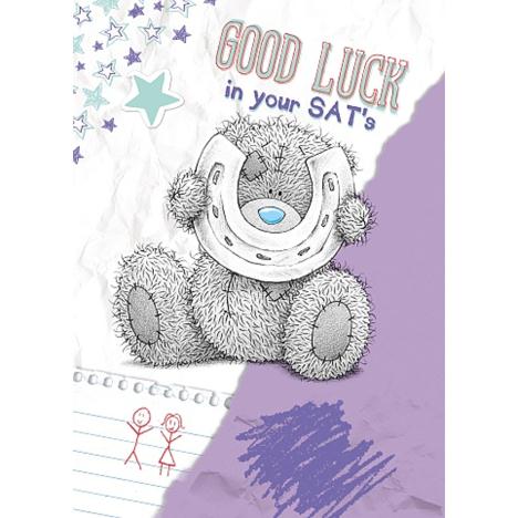 Good Luck in SATs Me to You Bear Card £1.49